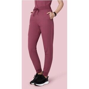 Mandala Medium Deep Mauve High Waist Jogger Regular Medical Nurse Doctor Comfort